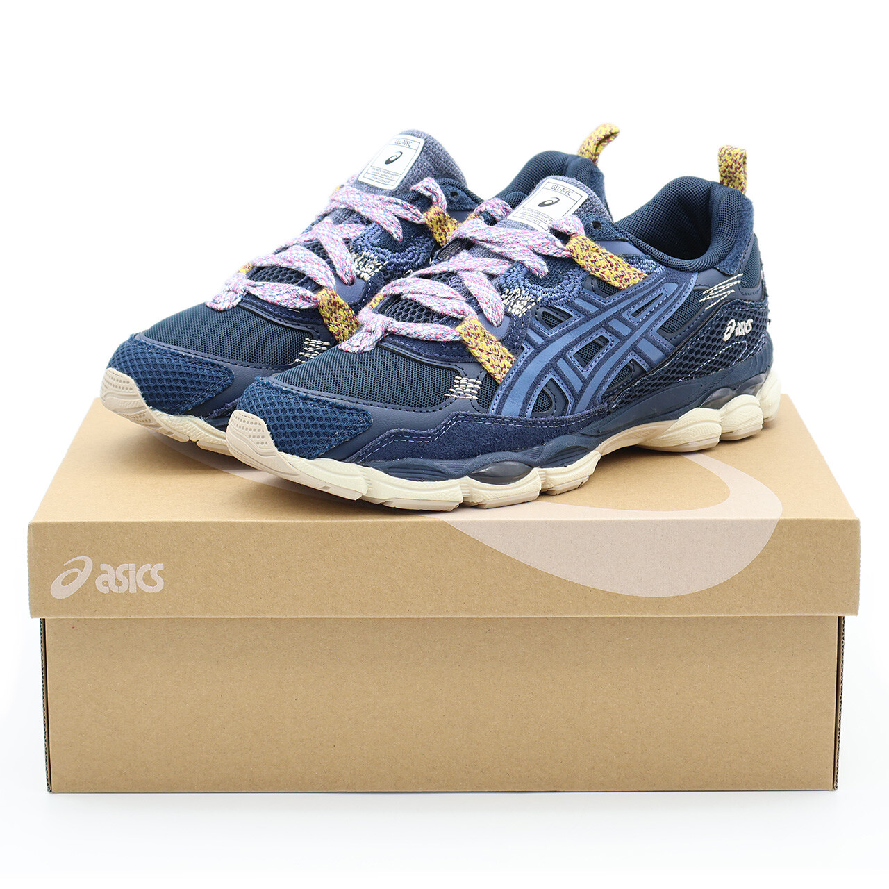 Fontaine Botanical | Blue Glitch セット 1203A308-400 Fujitaka Towel Asics Gel-NYC French Blue Grand