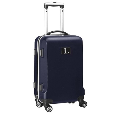 Personalized Initial Name letter ''L'' 20 inches Carry on Hardcase Spinner Luggage
