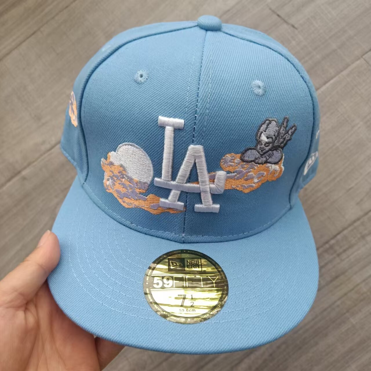 Rare Los Angeles Jon Stan Fitted Hat Cap Dodgers New Style