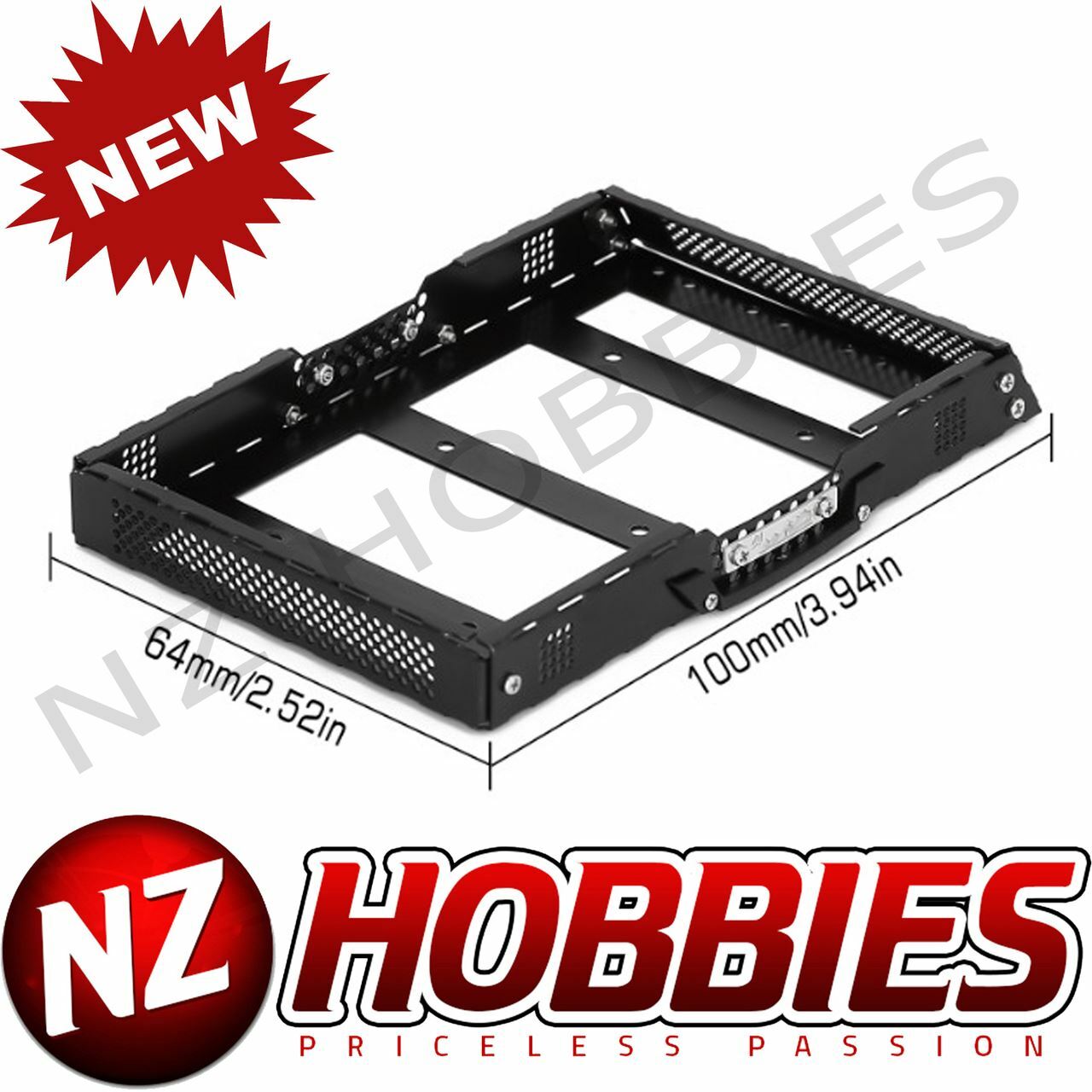 NZ Aluminum Roof Rack Luggage Carrier : Axial 1/24 SCX24 # NZSCX24-77