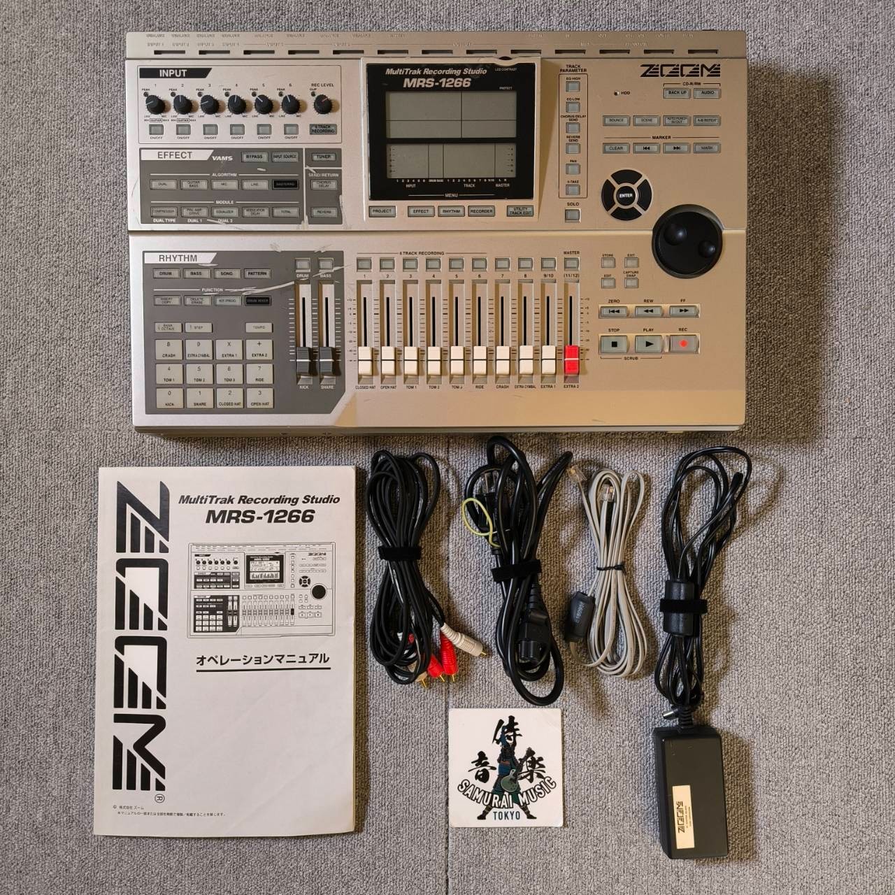 超美品　Zoom MRS-1266 マルチトラックレコーダー Zoom MRS-1266 Digital Multi-Track Recording StudioRecorder W