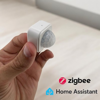 Zigbee Motion Sensor, PIR, Works with Home Assistant, SmartThings, Aeotec, Homey