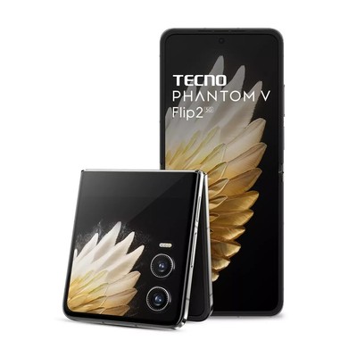 TECNO Phantom V Flip 2 ( Grey, 8GB+256GB) MTK D8020 Processor Global Version