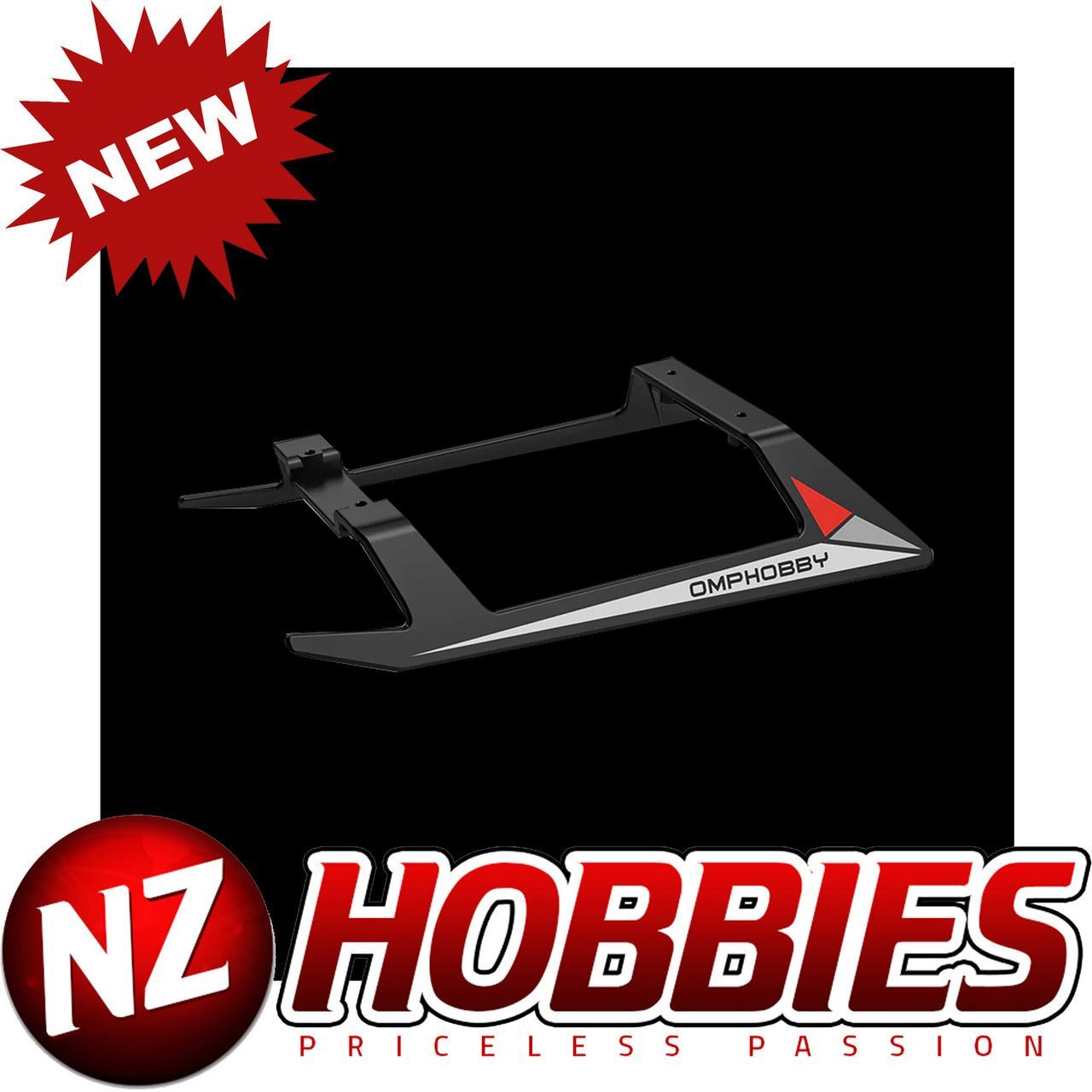 OMPHobby M2 EVO Helicopter Parts Landing Skids - ORANGE # OSHM2322O