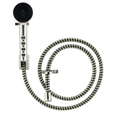 RecPro RV Handheld Shower Head and Hose with Shut Off | Includes Holder