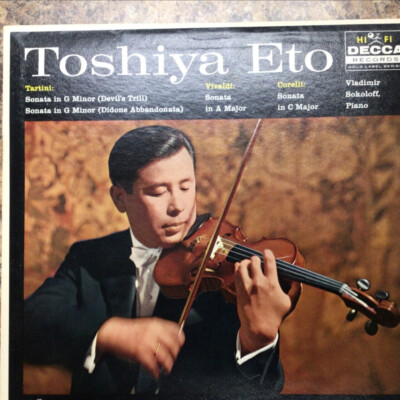 その他 Violin Sonatas/ [DVD] Toshiya Eto Violin Sonatas of Tartini DL 10014 LP | eBay