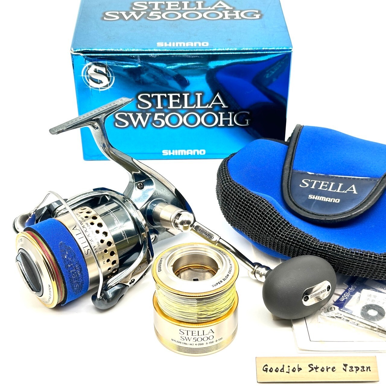 SHIMANO 01 Stella SW5000HG Used Fishing Reel Good Condition SHIMANO 01 Stella SW5000HG Used Fishing Reel Good Condition