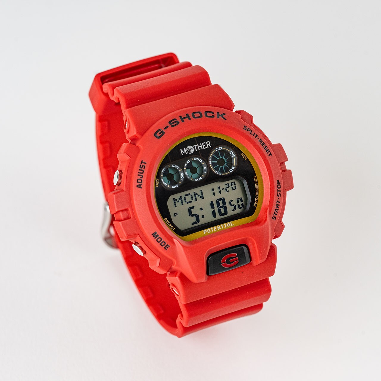 Pre-owned Casio Mother × G-shock Gw-6900mot24-4jr Watch Red Limited Edition Japan
