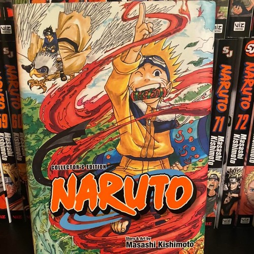 【初版】NARUTO First Edition Vol 1 2 3 Set Naruto Complete Manga Box Sets 1, 2, & 3 With Extras-English