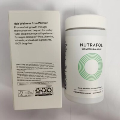 Women s Hair Growth Nutraceutical Supplements-120 Capsules Exp10/25