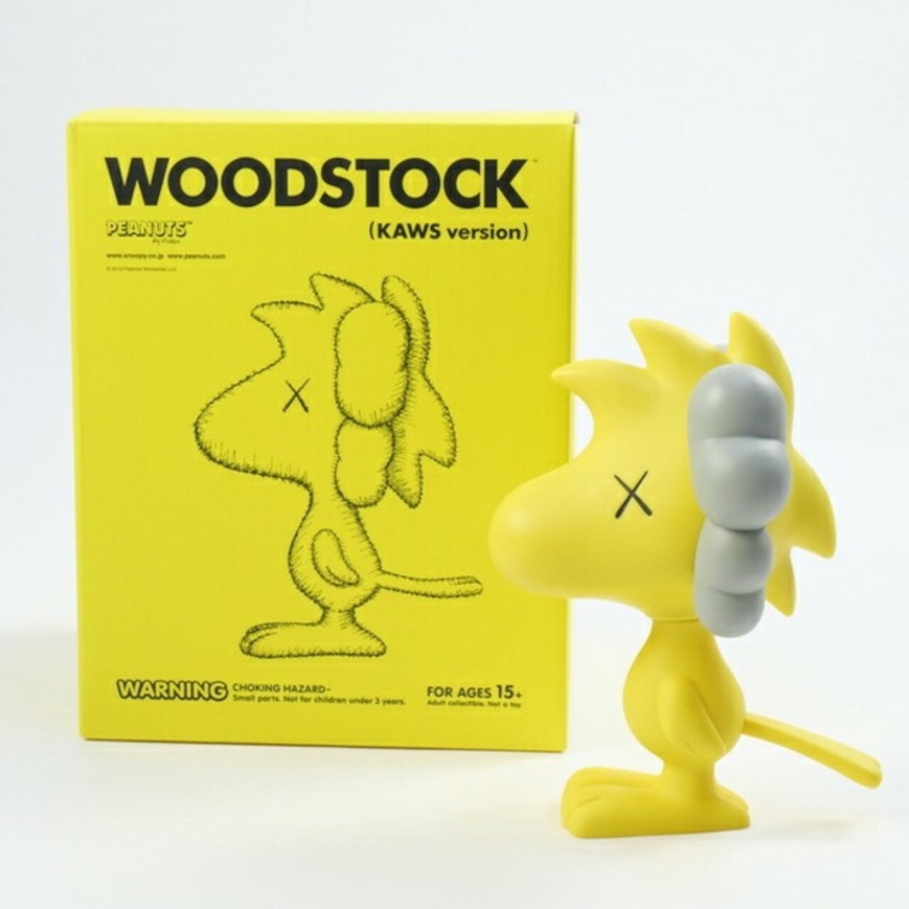 KAWS×MEDICOMTOY  ウッドストック KAWS ×MEDICOM TOY WOODSTOCK Woodstock Figure Yellow Free