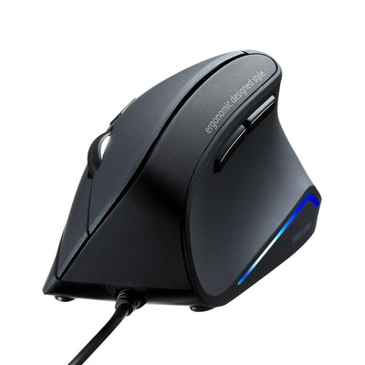 SANWA Wired Ergonomic , Optical Vertical Computer Mice, Reduce Wrist Strain, ...