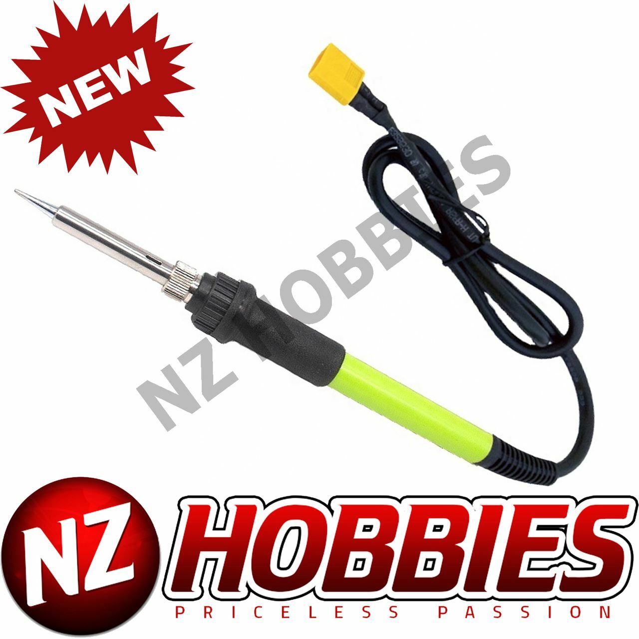 SOLDERING IRON 30W DC 12V W/XT60 CONNECTOR (3S LIPO POWERED)