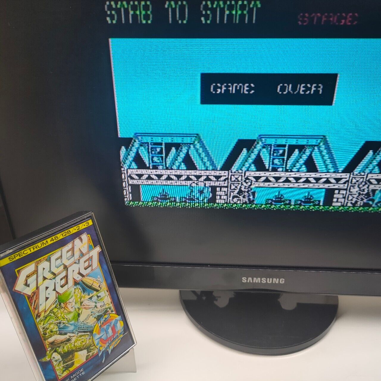 Green Beret zx spectrum 48k, 128k +2 +3 The Hit Squad Tested Green Beret zx spectrum 48k, 128k +2 +3 The Hit Squad Tested