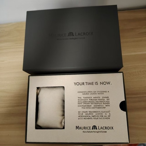 Pre-owned Maurice Lacroix Aikon Watch Blue Face Ai1018-ss002-430-1 Brand