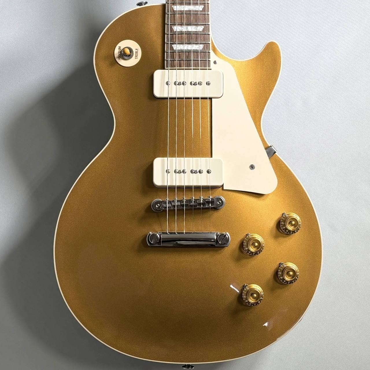 Gibson USA Les Paul Standard 50s P-90 Gold Top 2024 w/Hard