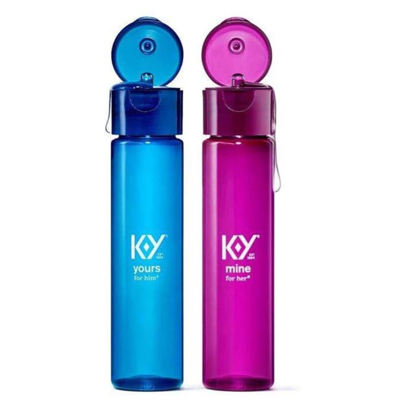 K-Y Yours + Mine Couples Personal Lubricant & Intimate Gel, 3 oz