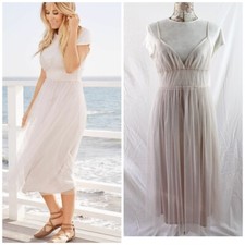Lauren Conrad Tea Room Dress Gray Morn Size Medium NWT New ...