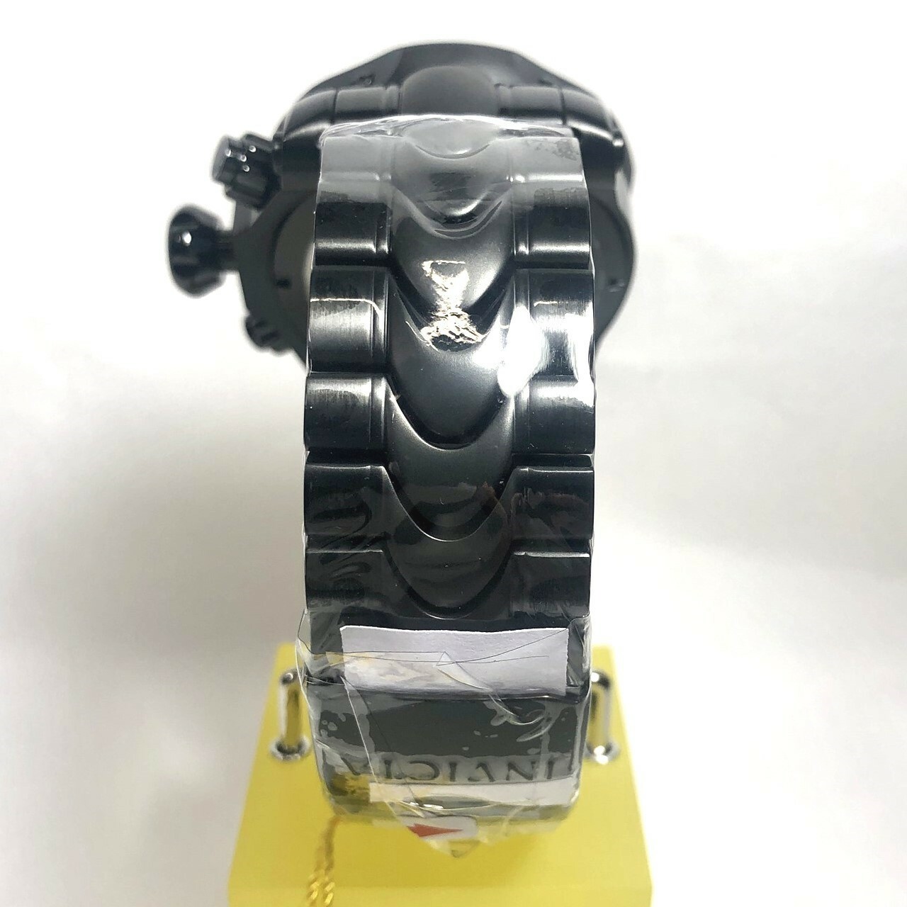 Pre-owned Invicta 32944 54mm Black/green Venom Black Label W/ 4-piece Band Set