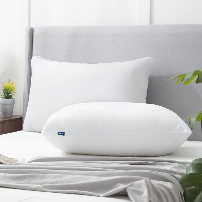 Standard Size Set Of 2, Bed Pillows For Sleeping Hotel Qual