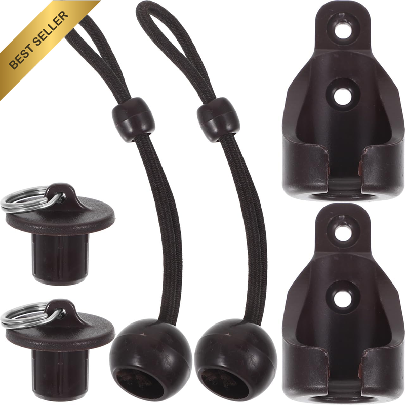 Windproof Curtain Cord Buckle Plastic Bungee Tie and Replacement Bracket for Win