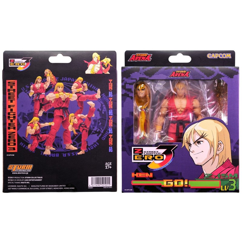 Storm Arena Collectibles 1/12 Ken Action Figure (Street Fighter