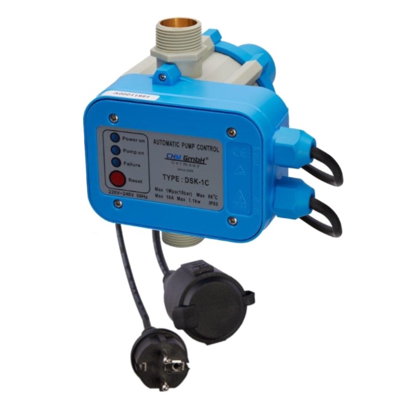 Chm GmbhÂ® Pumpensteuerung Einstellbar Druckschalter Mit Trockenlaufschutz