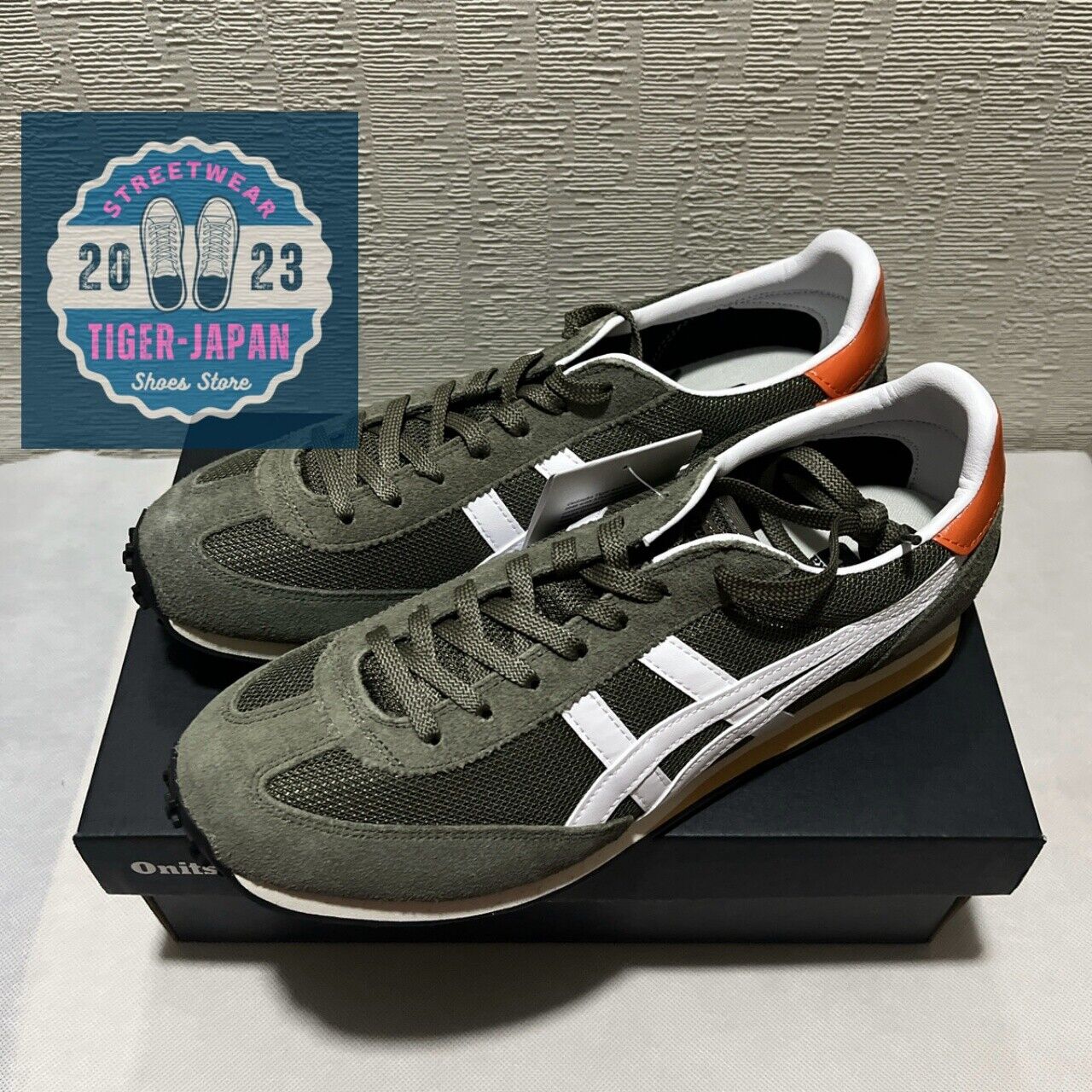 Onitsuka Tiger EDR 78 1183B395 300 MANTLE GREEN / WHITE Onitsuka Tiger EDR 78 1183B395 300 MANTLE GREEN / WHITE