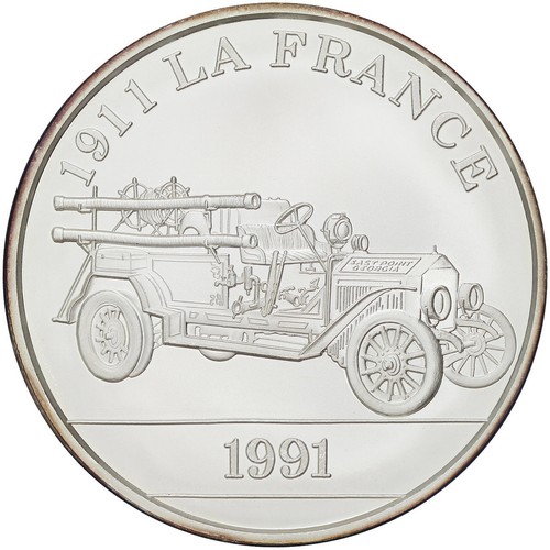 Vintage 1991 Joe's Fire-Truck Series 1911 La France 2 oz