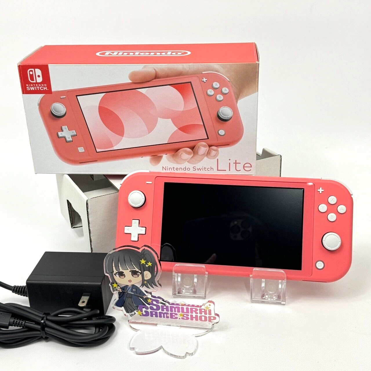 Refurbished Nintendo Switch Lite Coral Pink Console