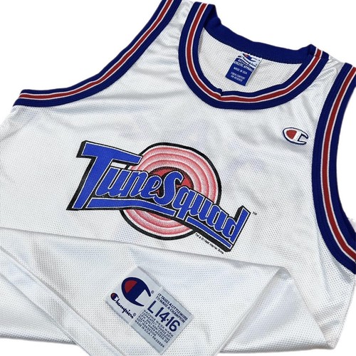 Vintage 90s Champion Tune Squad Taz Space Jam Jersey Kids L Vintage 90s Champion Tune Squad Taz Space Jam Jersey Kids L