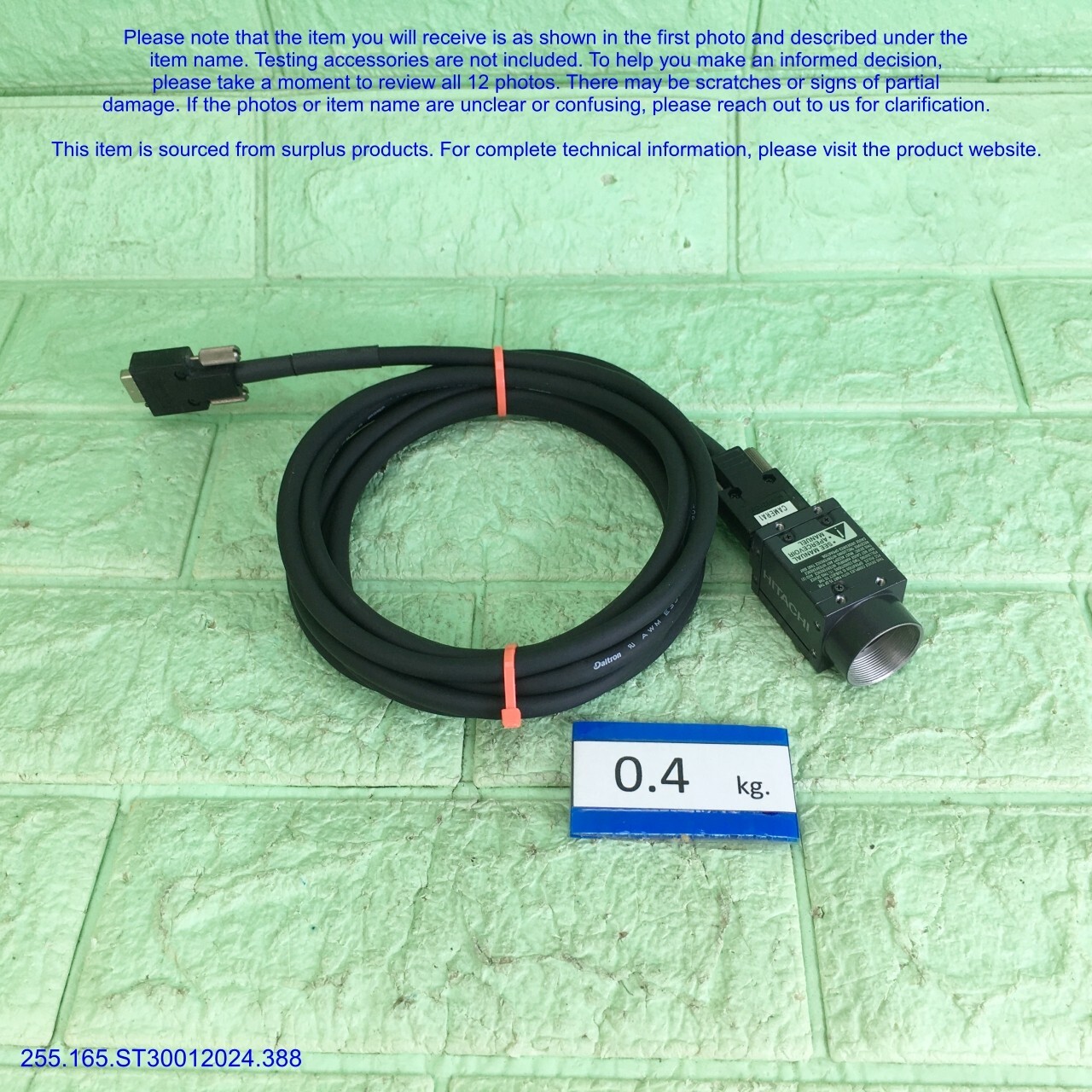 HATACHI KP-F31PCL, Camera and cable as photo, sn:2992 FedExDHL