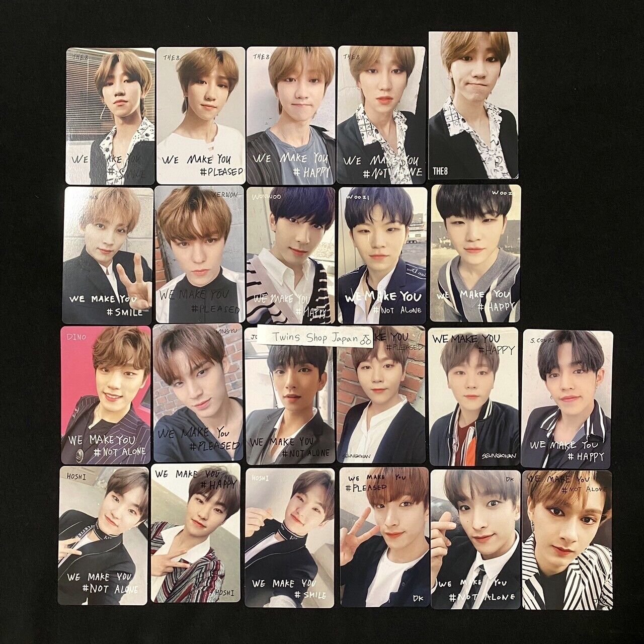 SEVENTEEN Japan 1st mini album we make you Photocard [with SEVENTEEN Japan 1st mini album we make you Photocard [with