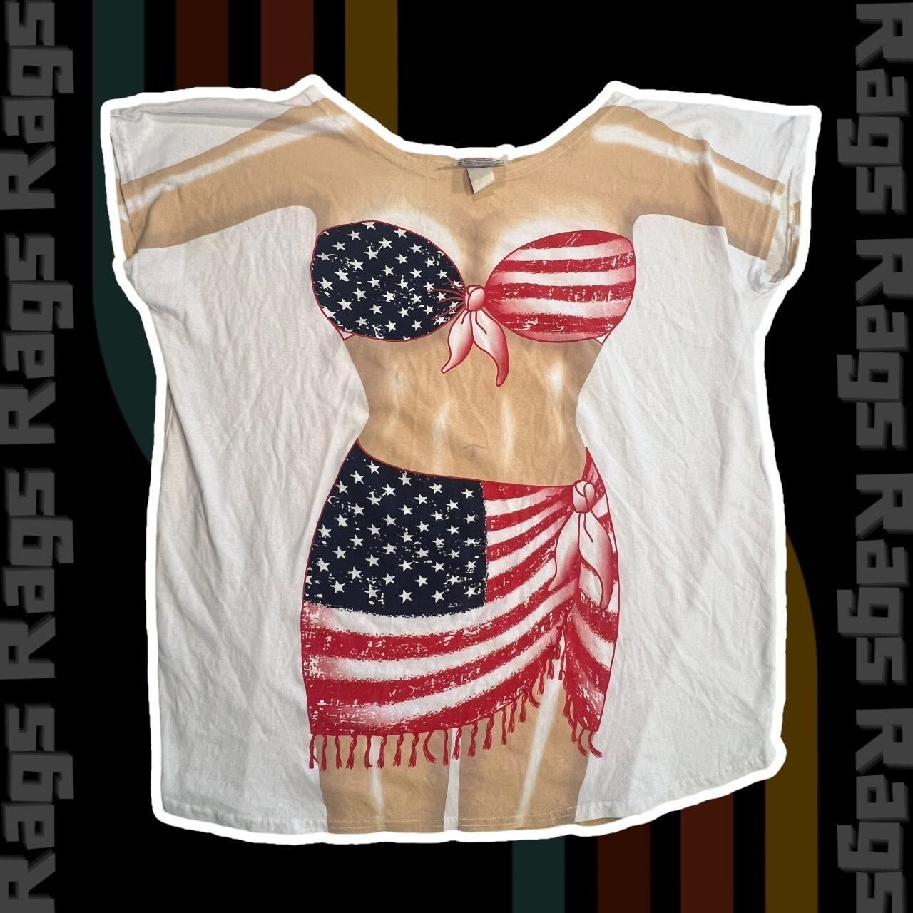 Vintage 1990s Bikini T-shirt size XL made in USA | eBay