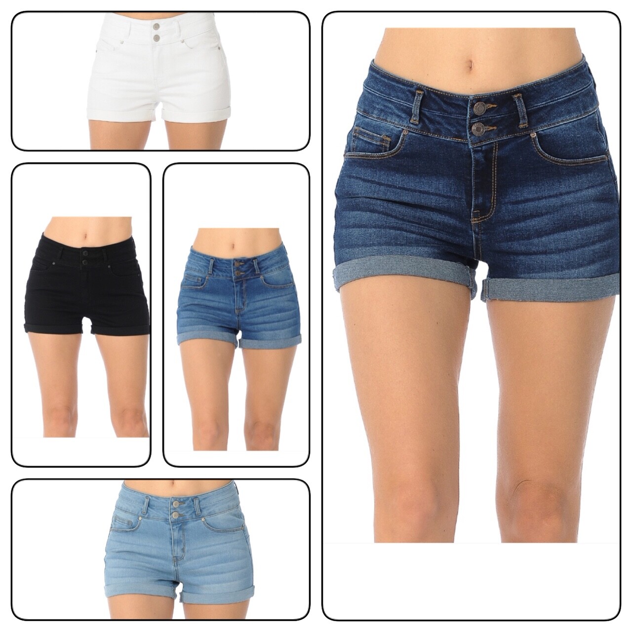 Джинсы Wax Women's Juniors Denim Shorts 