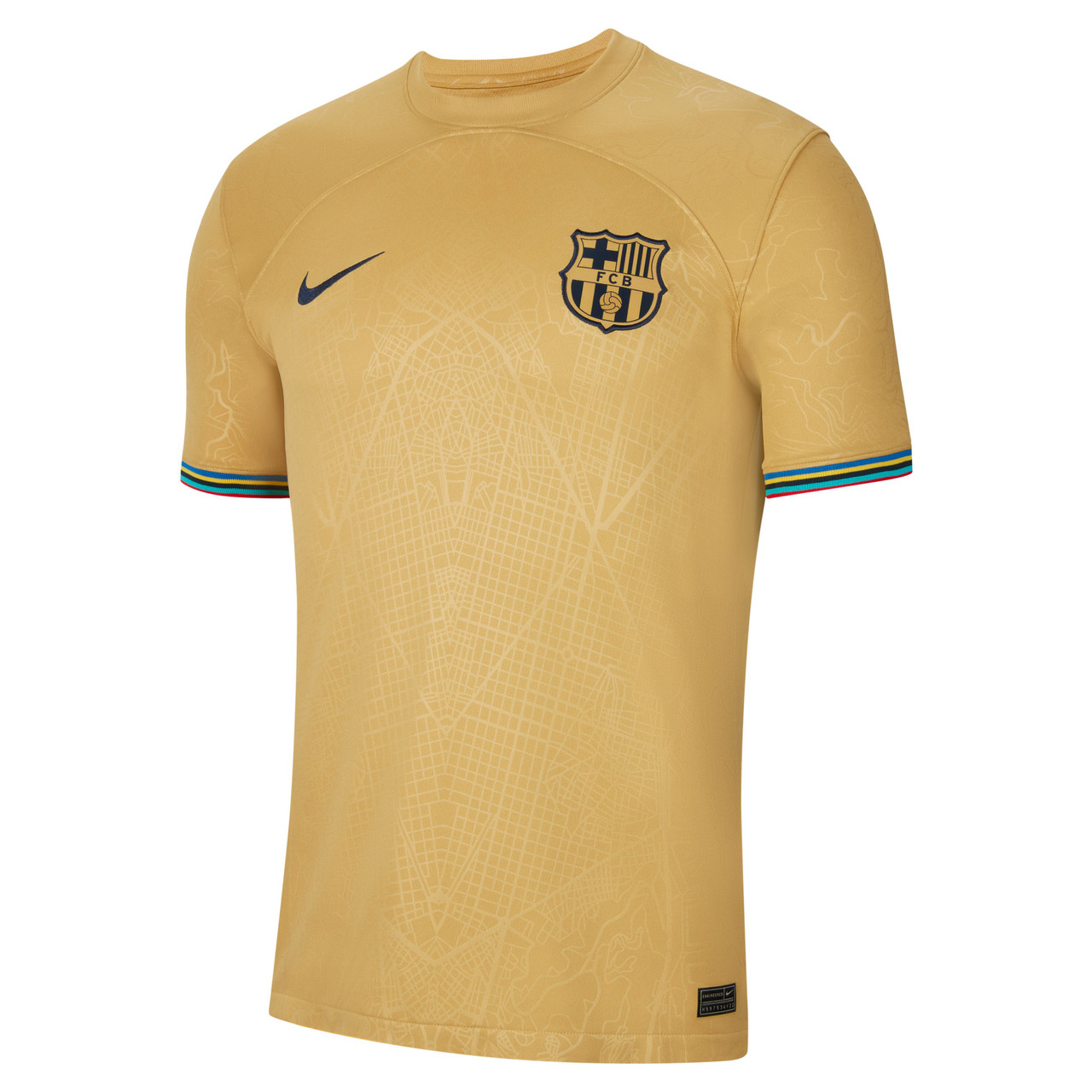 【激レア】Nike FC Barcelona アウェイ　ユニホーム　Sサイズ Nike FC Barcelona 2024/25 Stadium Away Men's Dri-FIT Soccer