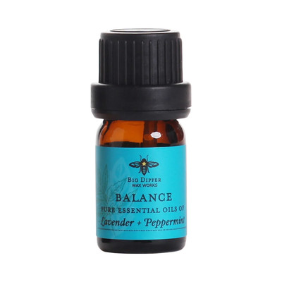 Big Dipper Wax Works | Lavender + Peppermint Balance Pure Essential Oil Blend 5m