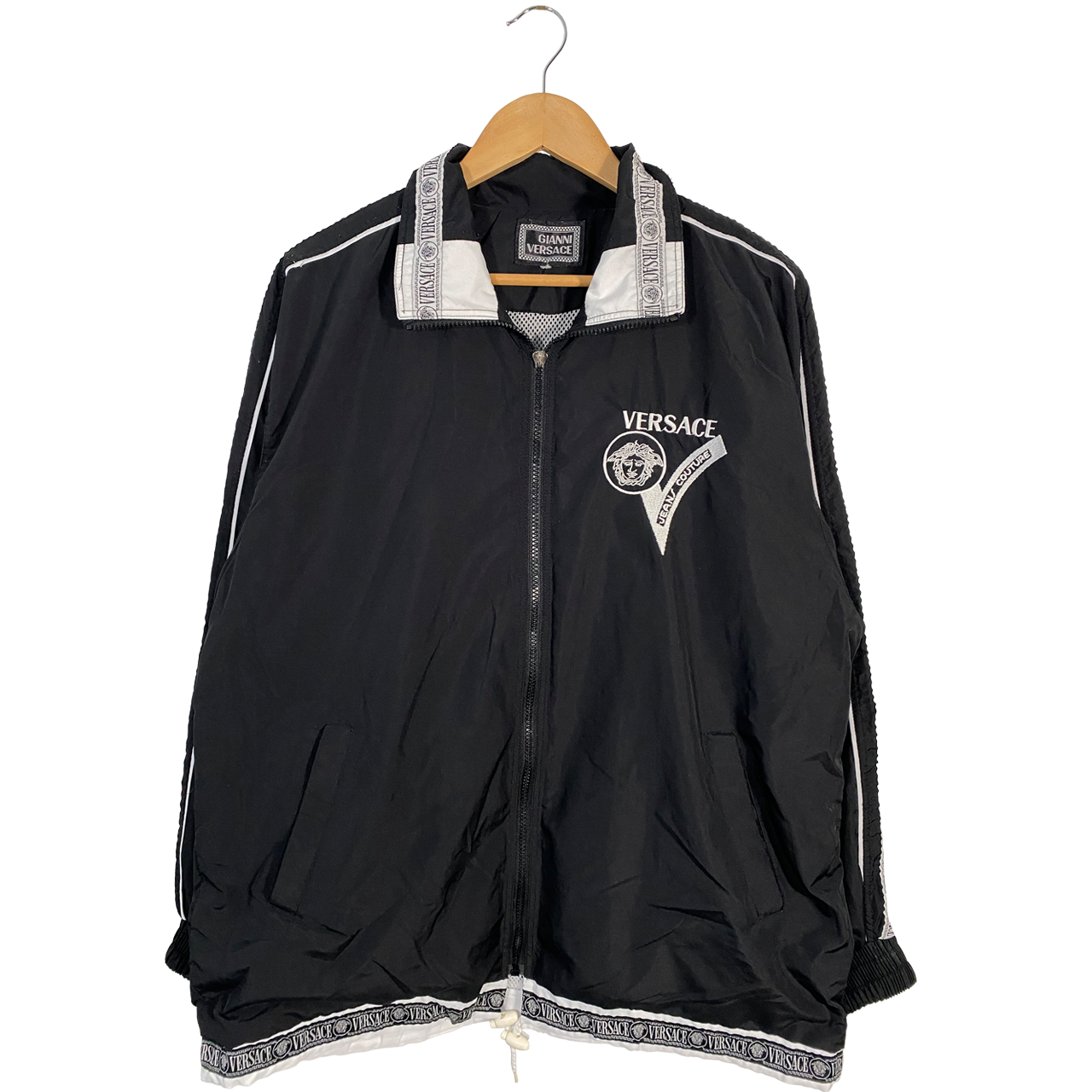 VERSACE コットン ジャケット ライダース 90s 00s メデューサ VERSACE コットン ジャケット ライダース 90s 00s メデューサ
