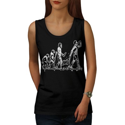 Wellcoda The Ramen Cute Artistic Food Illustration Womens Tank Top