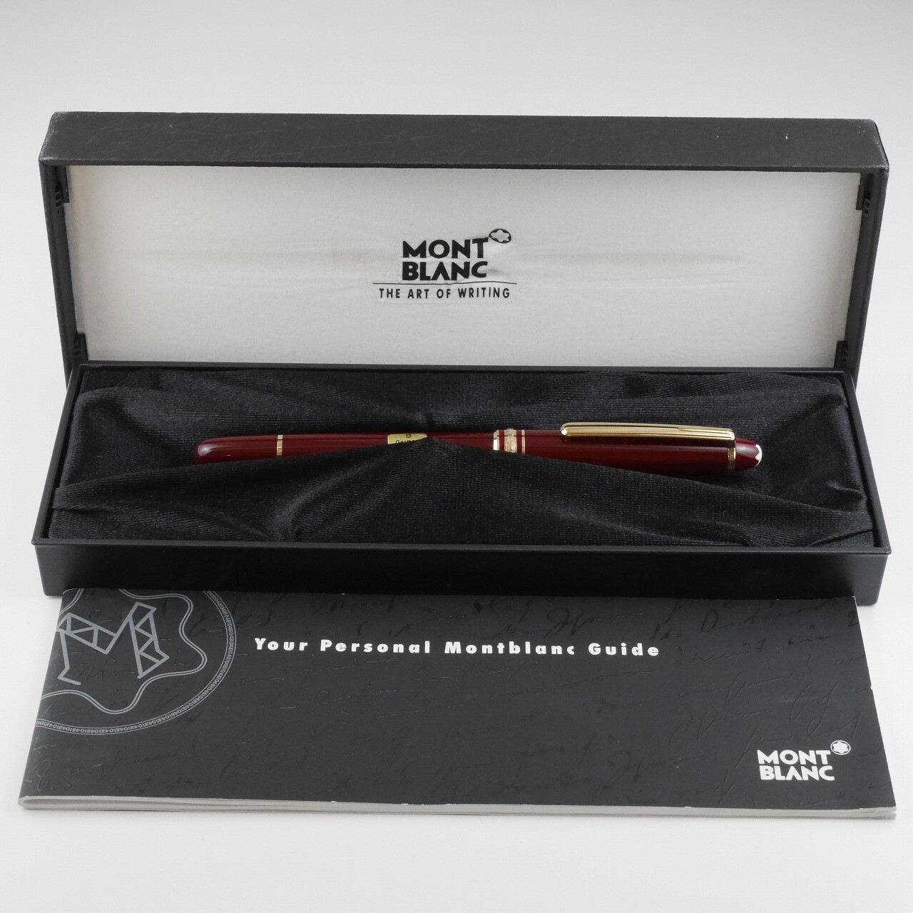 Montblanc Meisterstuck 144 Bordeaux Fountain Pen B (bicolor