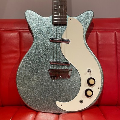 Danelectro 59Dc Green Sparkle Finest Guitars Safe delivery from Japan