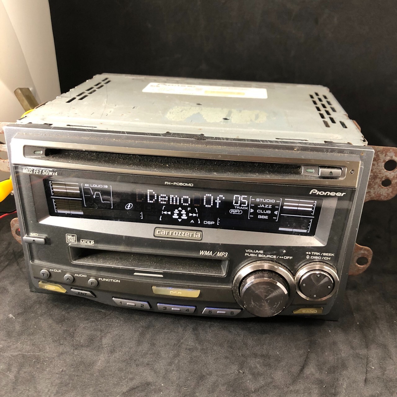 carrozzeria FH－P050MD MP3/MDLP対応品 バラ売可 状態未確認 Carrozzeria FH-P050MDzz 平成 カーオーディオ