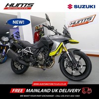NEW Suzuki V-Strom 800RE. Matt Black. WITH FREE ALLOY SIDE CASES. £9,499