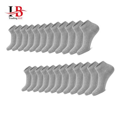Wholesale Bulk Lots Mens Cotton Sports Ankle Athletic Socks Low Cut Size 9-13