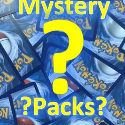 POKEMON MYSTERY GOD PACK GUARANTEED HITS! 5 V/EX CARDS  Read description 