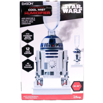 Star Wars Humidifier R2-D2 Ultrasonic Cool Mist by EMSON - 10'' Tall