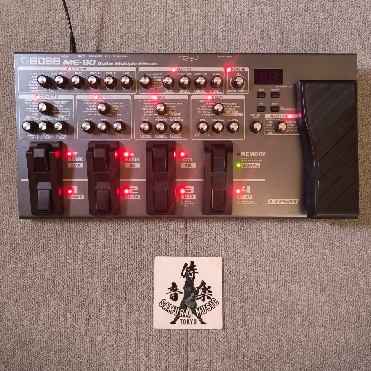 マ*)様 訳あり BOSS Guitar Multiple Effects ME Amazon.com: Boss ME-90 Guitar Multiple Effects Bundle with