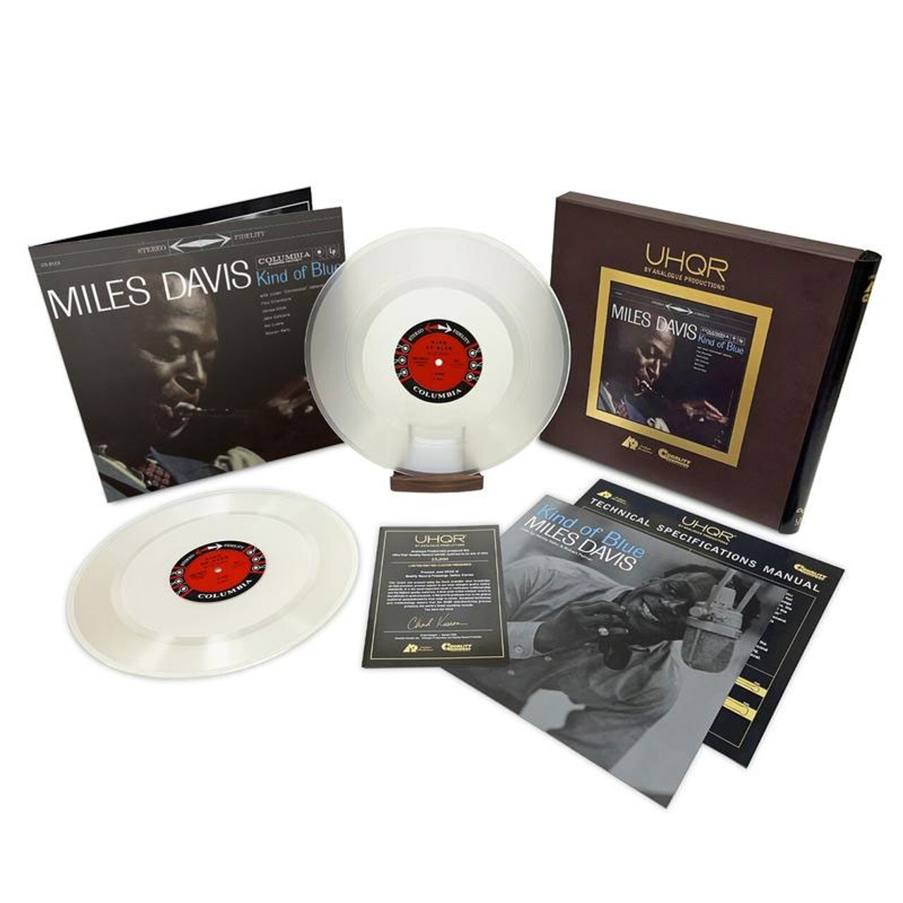 Miles Davis Kind of Blue 45RPM レコード Miles Davis Kind of Blue UHQR 200g Vinyl 45rpm 2LP Box Set