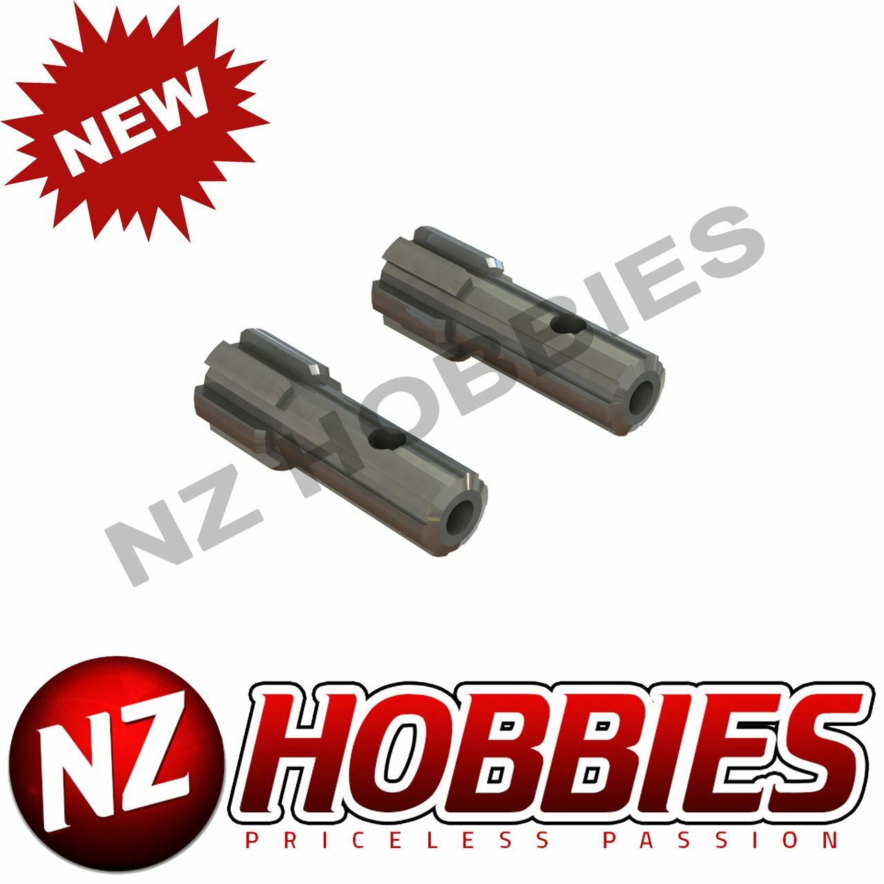 ARRMA ARA310905 WHEEL AXLE (2PCS) : Typhon