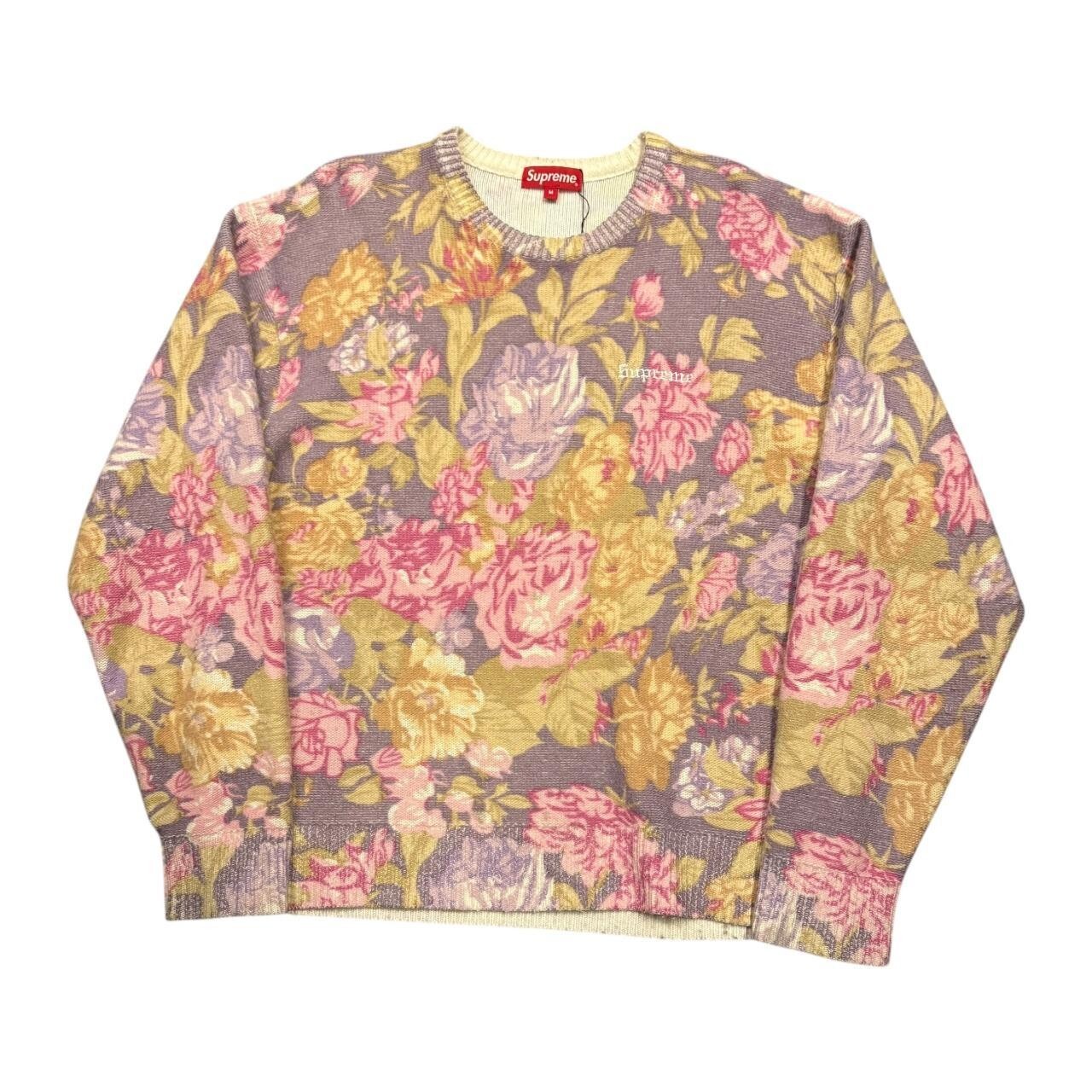 Supreme Printed Floral Angora Sweater（HOT ! Supreme Printed